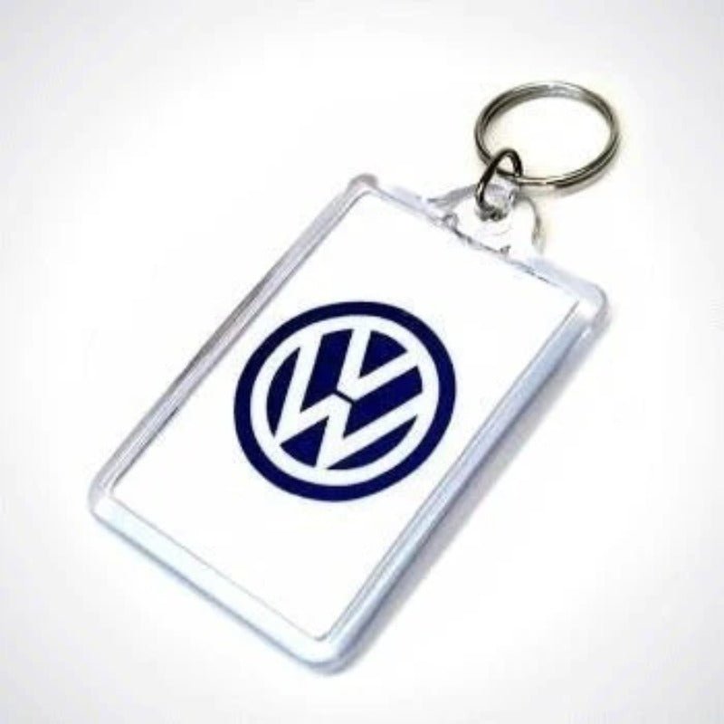 100 Llaveros Acrílico Rectangular Portafoto Publicitario - Lhua Store