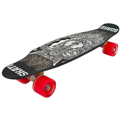 Skate Penny Carving Patineta Wolf Black Ruedas Led Niños - Lhua Store
