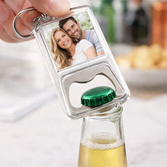 50 Llaveros Acrílico Con Destapador Porta Foto - Lhua Store