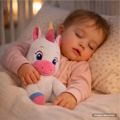 Baby Unicornio Clementoni Peluche Interactivo Luces Sonidos