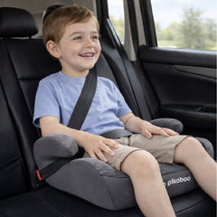 Alzador Auto Infantil Gris Seguridad Asiento Niños Pikaboo - Lhua Store