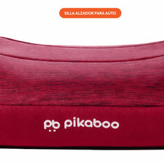 Alzador Auto Infantil Rojo Seguridad Asiento Niños Pikaboo - Lhua Store
