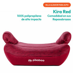 Alzador Auto Infantil Rojo Seguridad Asiento Niños Pikaboo - Lhua Store