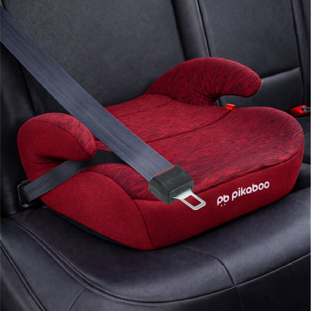 Alzador Auto Infantil Rojo Seguridad Asiento Niños Pikaboo - Lhua Store