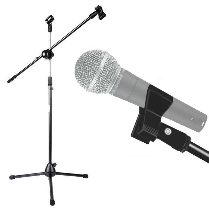 Atril Para Microfono Doble Soporte Atril Base Ajustable - Lhua Store