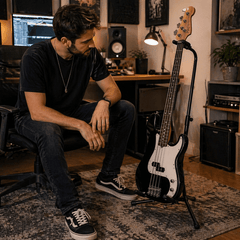 Atril Soporte De Guitarra Acústica Clásica Eléctrica Bajo - Lhua Store