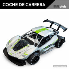 Auto Deportivo Rally Racing A Control Remoto Recargable Gris Juguete Niños - Lhua Store