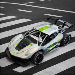 Auto Deportivo Rally Racing A Control Remoto Recargable Gris Juguete Niños - Lhua Store
