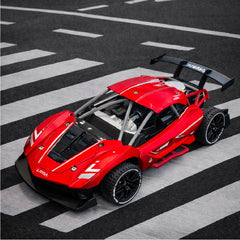 Auto Deportivo Rally Racing A Control Remoto Recargable Rojo Juguete Niños - Lhua Store