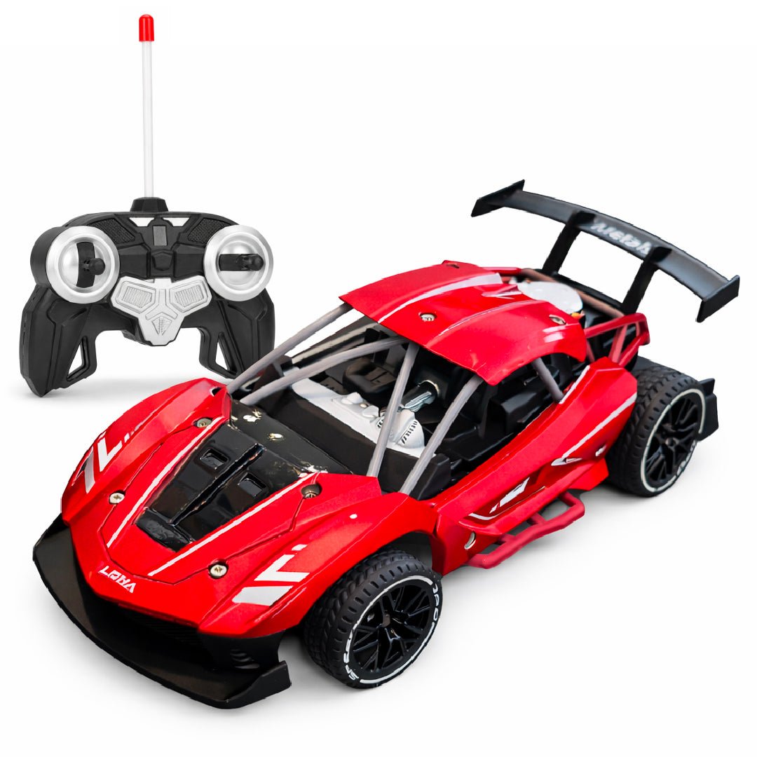 Auto Deportivo Rally Racing A Control Remoto Recargable Rojo Juguete Niños - Lhua Store