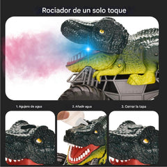 Auto Dinosaurio Recargable Control Remoto Vapor Juguete Niños - Lhua Store