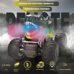 Auto Dinosaurio Recargable Control Remoto Vapor Juguete Niños - Lhua Store