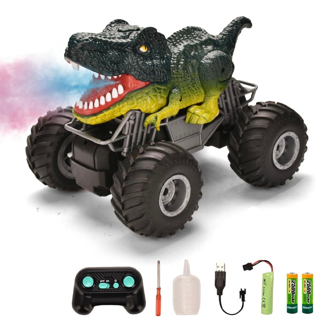 Auto Dinosaurio Recargable Control Remoto Vapor Juguete Niños - Lhua Store