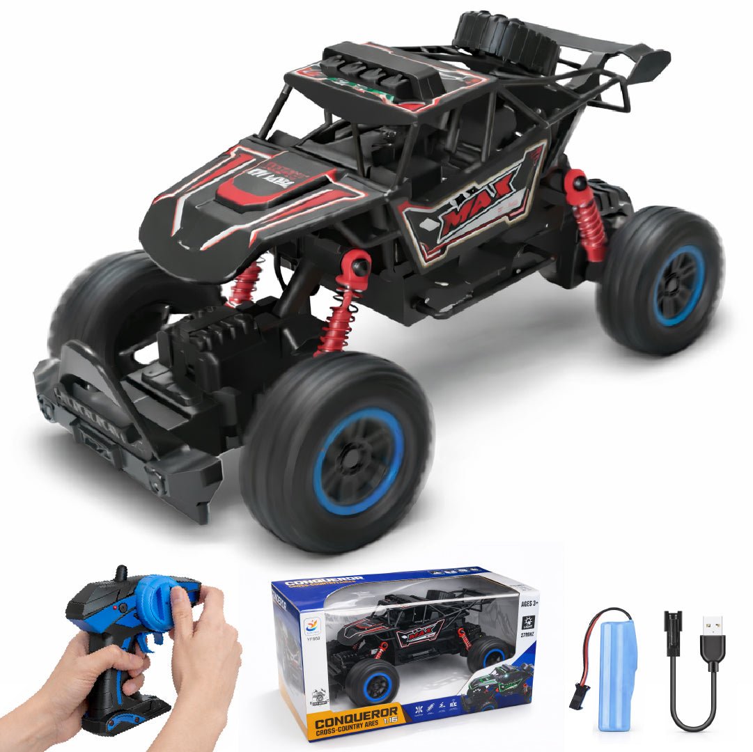 Auto Todoterreno 4x4 Control Remoto Recargable Juguete Niños - Lhua Store