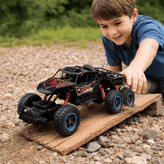 Auto Todoterreno 6 Ruedas Control Remoto Recargable Juguete Niños - Lhua Store