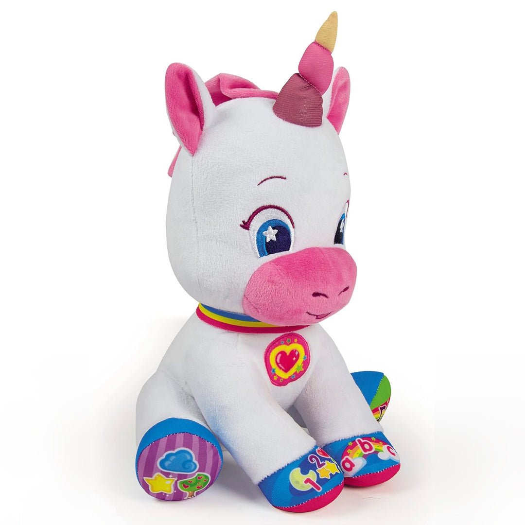 Baby Unicornio Clementoni Peluche Interactivo Luces Sonidos - Lhua Store