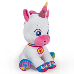 Baby Unicornio Clementoni Peluche Interactivo Luces Sonidos - Lhua Store