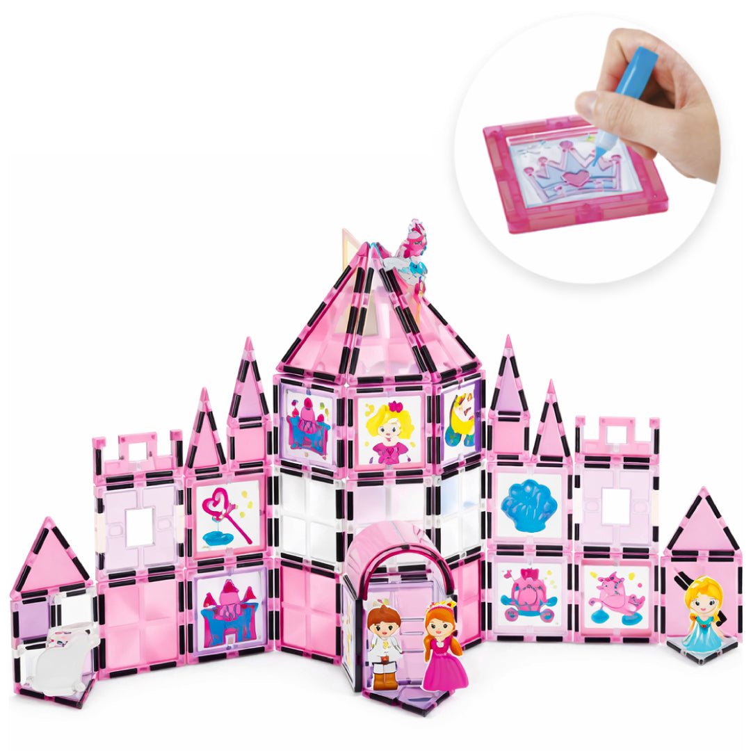 Bloques Magneticos Construccion 78pcs Juguete Armable Niñas - Lhua Store