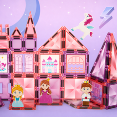 Bloques Magneticos Construccion 78pcs Juguete Armable Niñas - Lhua Store