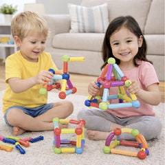 Bloques Magnéticos De Construcción 136pcs Juego Niños - Lhua Store