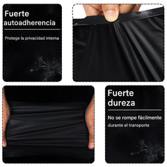 Bolsas Courier Autoadhesivo 20x35cm Pack 100 Negro Plásticas - Lhua Store