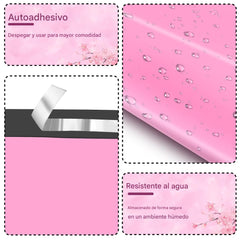Bolsas Courier Autoadhesivo 40x55cm Pack 100 Rosa Plásticas - Lhua Store