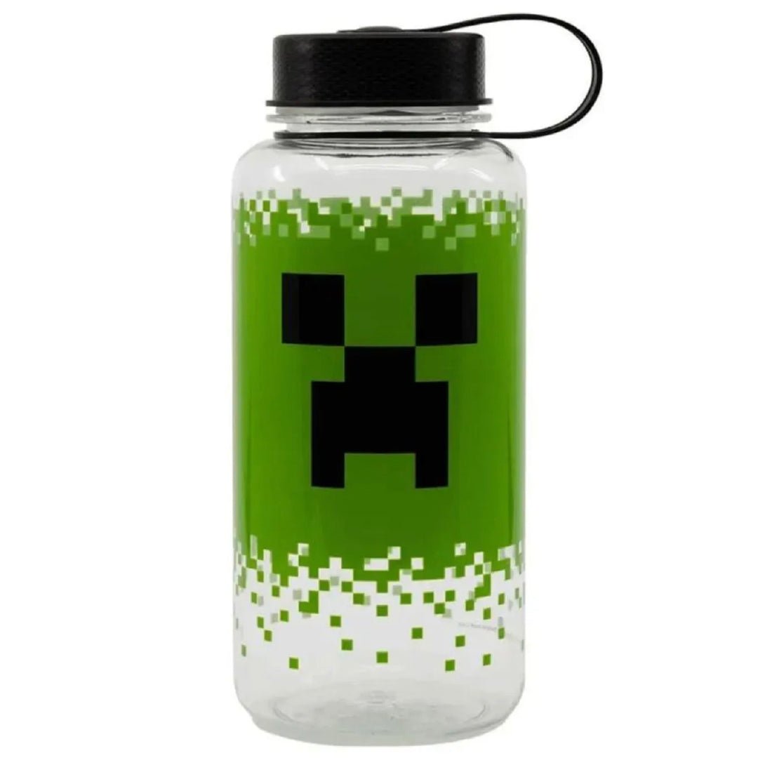 Botella Minecraft 1100ml Creeper BPA Free Plástico Niños - Lhua Store
