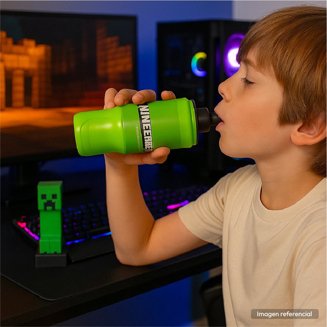 Botella Tomatodo Minecraft 430ml BPA Free Original Niños - Lhua Store