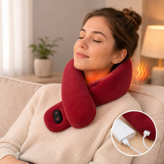 Bufanda Masajeador Cervical Con Calefactor Usb 5v - Lhua Store