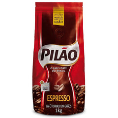 Café Brasileño Pilao 1 Kg En Grano Para Moler Espresso - Lhua Store