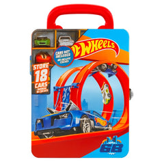 Caja Hot Wheels Guarda 18 Autos Juguete Estuche Metálico - Lhua Store