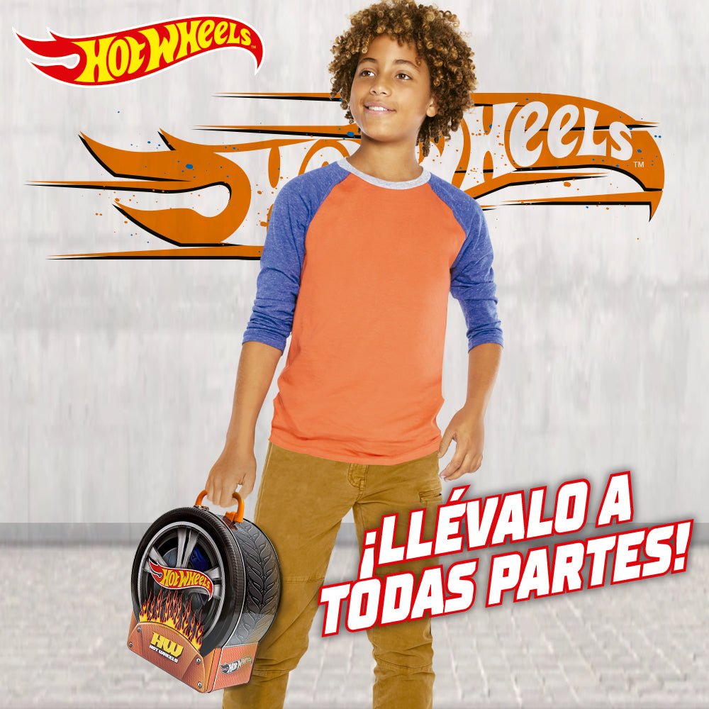 Caja Metálica 29 Autos Hot Wheels Colección Organizador - Lhua Store