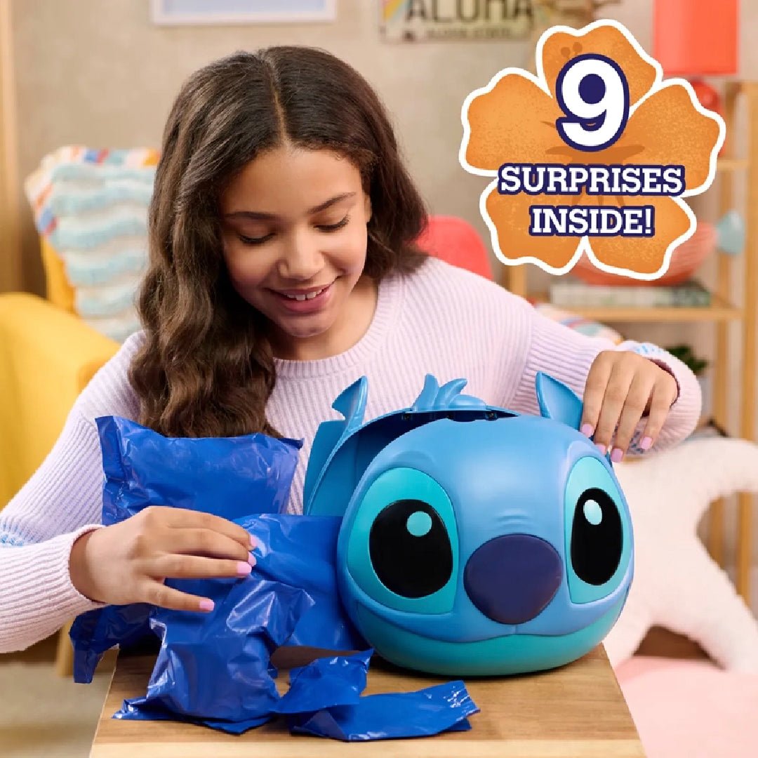 Cápsula Sorpresa Stitch Disney Jumbo 9 Piezas Juguete Niños - Lhua Store