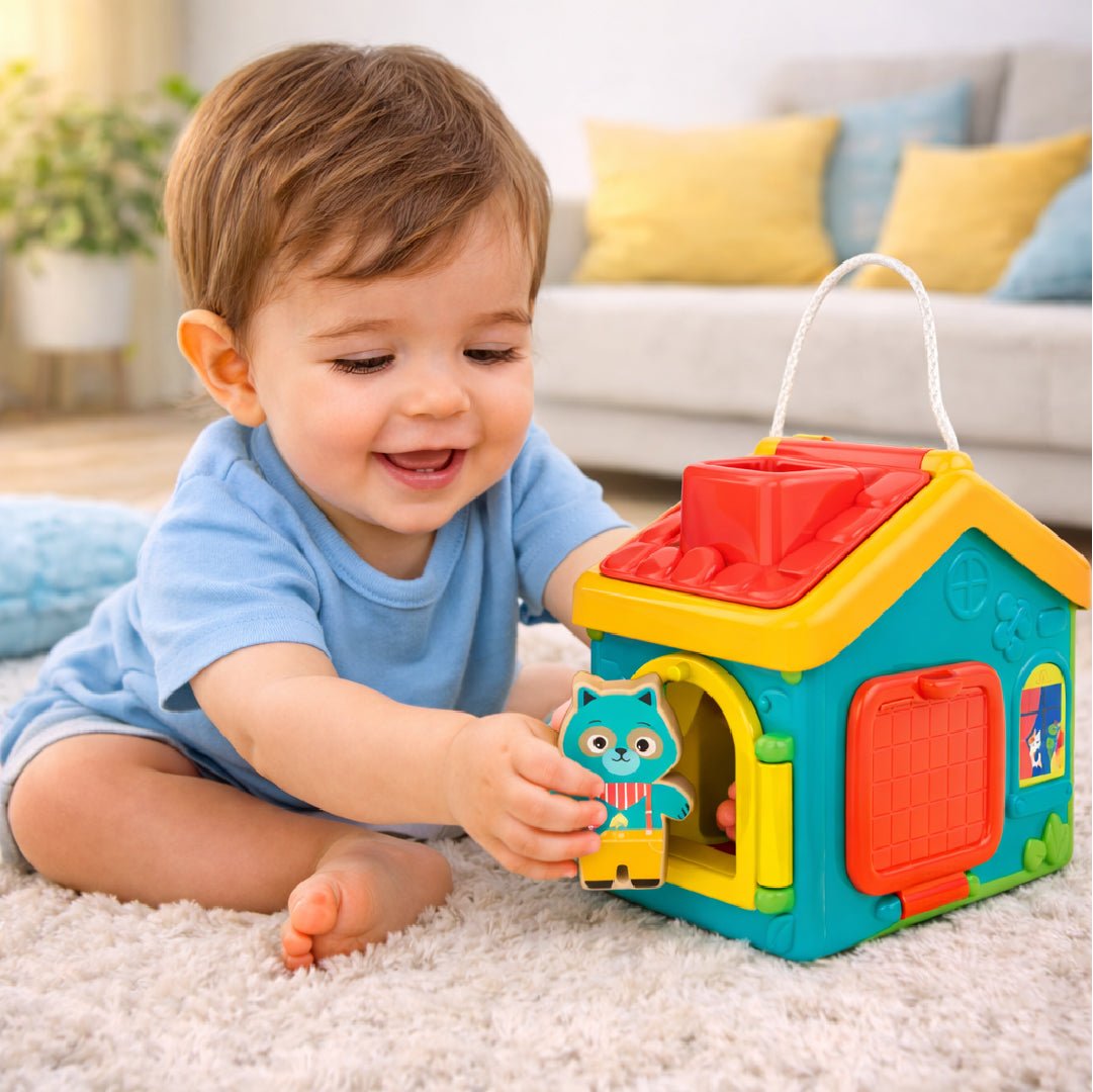 Casa Didáctica Montessori Bebe Interactivo Juguete Baby Clementori - Lhua Store