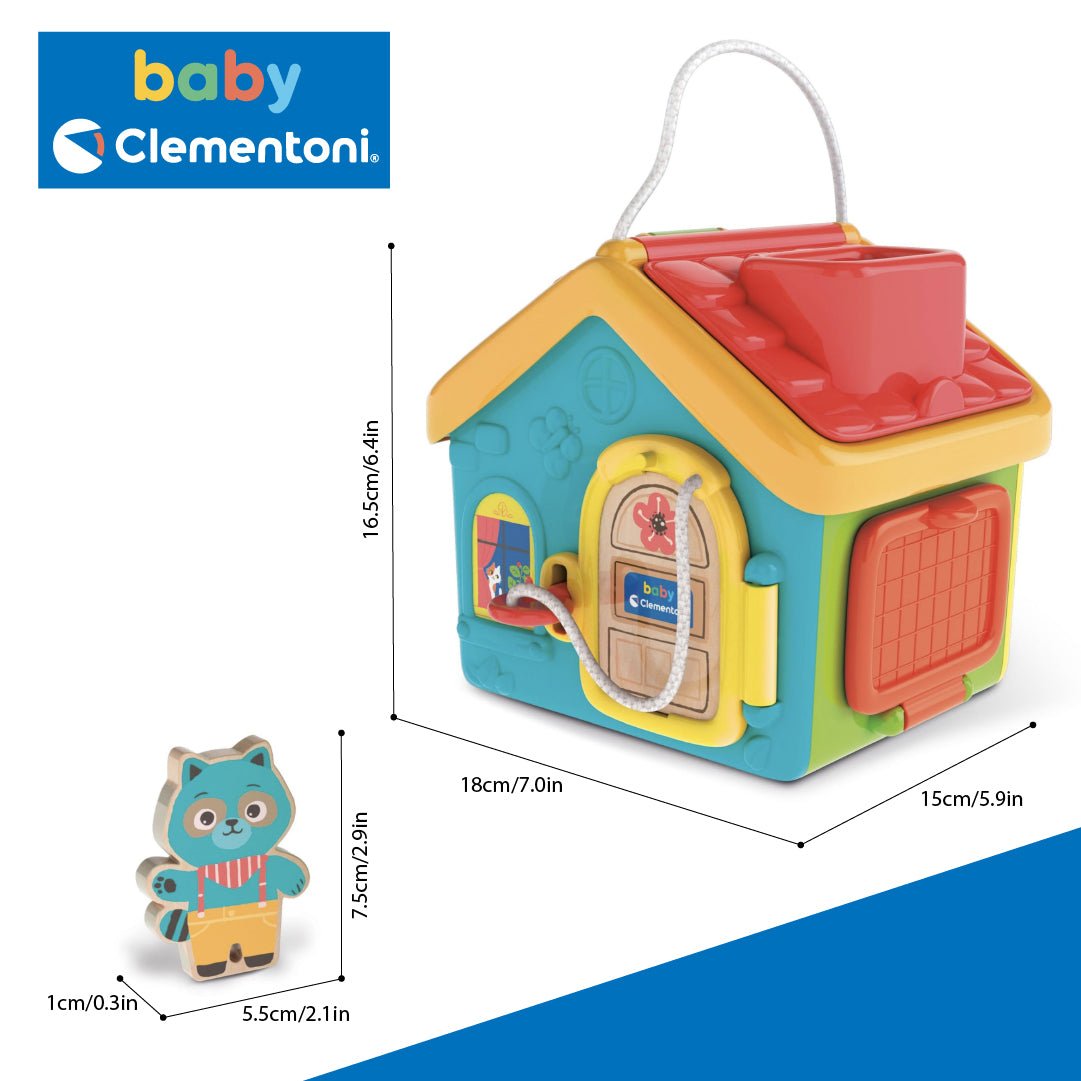 Casa Didáctica Montessori Bebe Interactivo Juguete Baby Clementori - Lhua Store