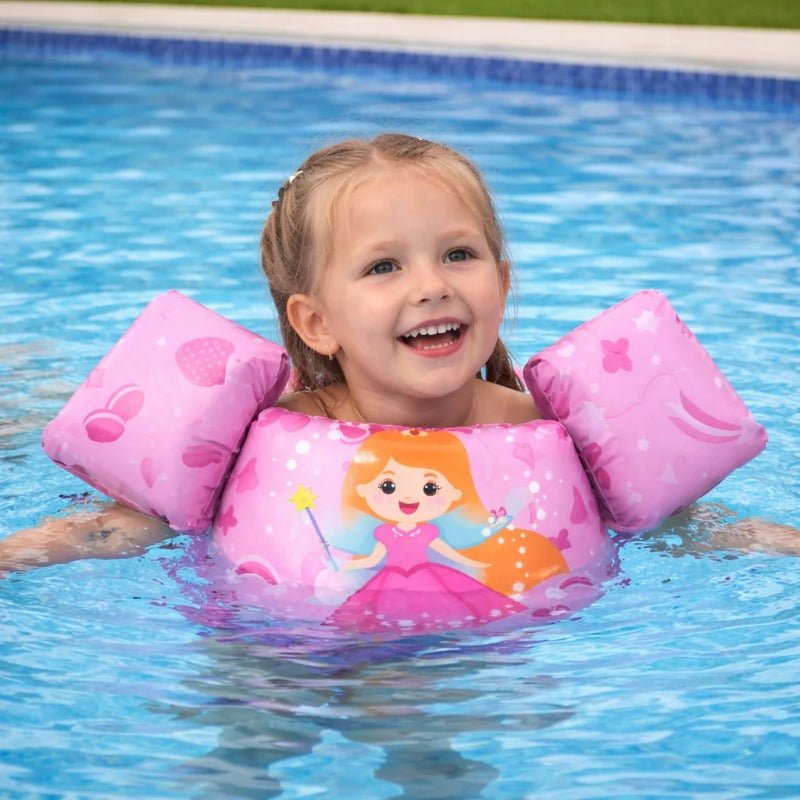 Chaleco Flotador Alitas Princesa 2 A 6 Años Infantil Piscina - Lhua Store