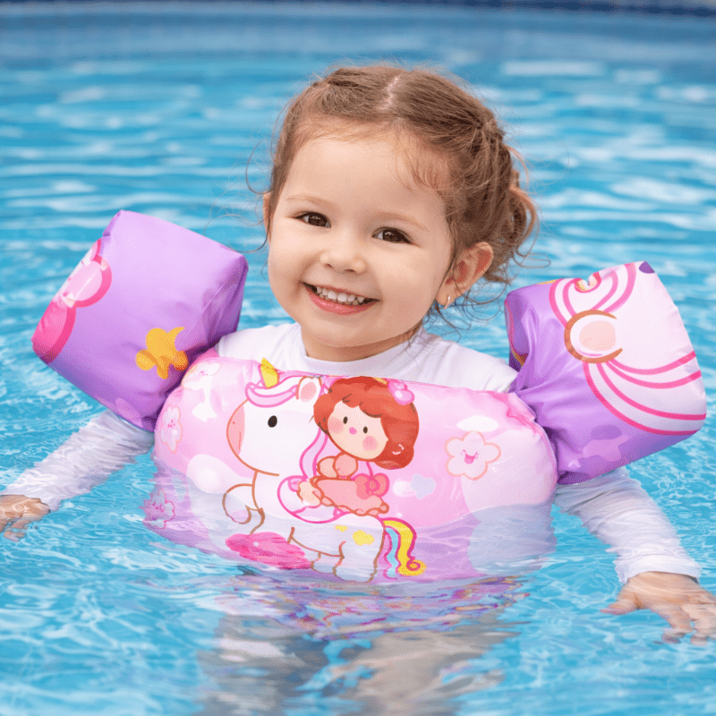 Chaleco Flotador Alitas Unicornio 2 A 6 Años Infantil Niñas - Lhua Store