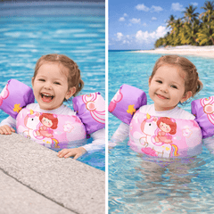 Chaleco Flotador Alitas Unicornio 2 A 6 Años Infantil Niñas - Lhua Store