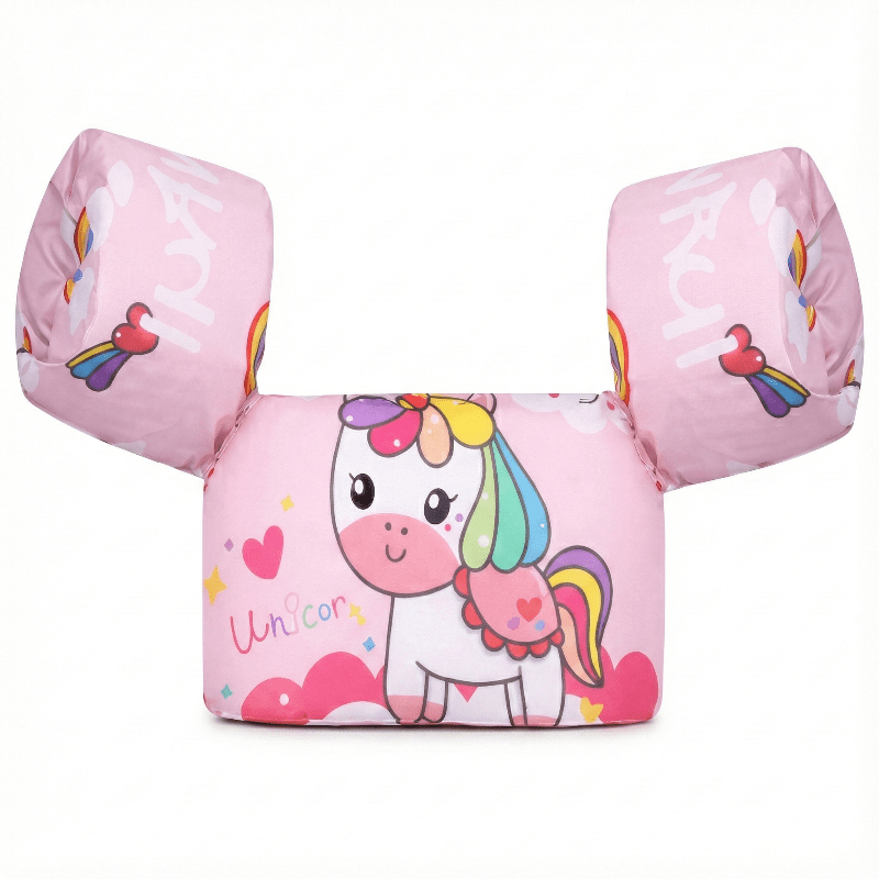 Chaleco Flotador Alitas Unicornio Infantil Niñas 2 A 6 Años - Lhua Store