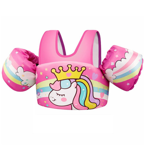 Chaleco Flotador Alitas Unicornio Queen 2 A 6 Años Niñas - Lhua Store