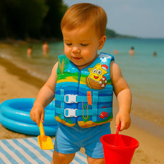 Chaleco Flotador Barco Estrella Niños De 6 A 10 Años - Lhua Store