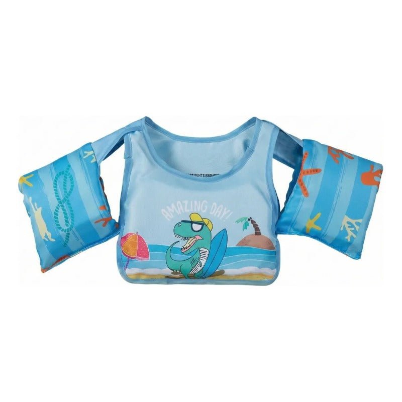 Chaleco Flotador Dinosaurio Niños 4 A 8 Años Piscina Verano - Lhua Store