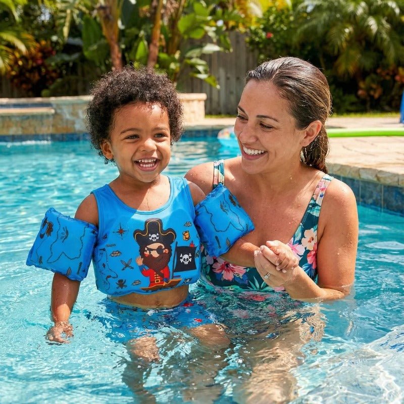 Chaleco Flotador Pirata Niños 4 A 8 Años Piscina Verano - Lhua Store