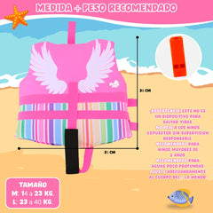 Chaleco Flotador Unicornio Niñas De 6 A 10 Años - Lhua Store
