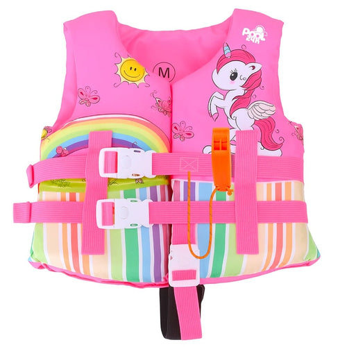 Chaleco Flotador Unicornio Niñas De 6 A 10 Años