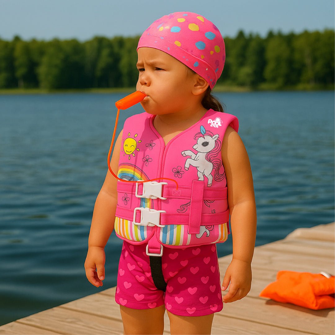 Chaleco Flotador Unicornio Niñas De 6 A 10 Años - Lhua Store