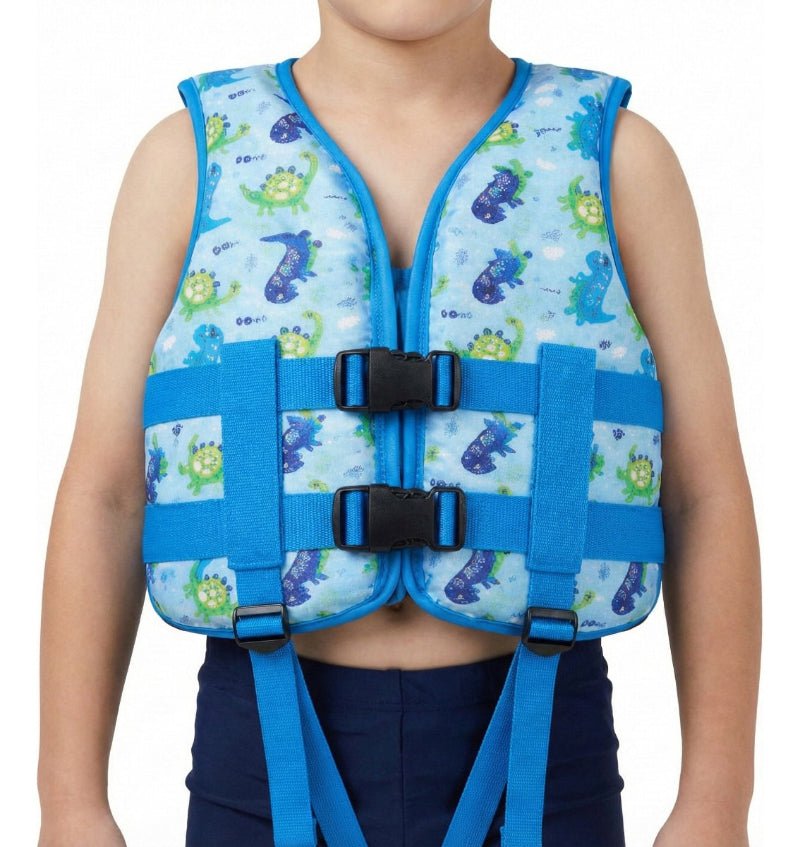 Chaleco Salvavidas Infantil Ajustable Dinosaurio Pool24k Piscina - Lhua Store