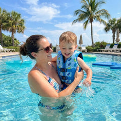 Chaleco Salvavidas Infantil Ajustable Dinosaurio Pool24k Piscina - Lhua Store