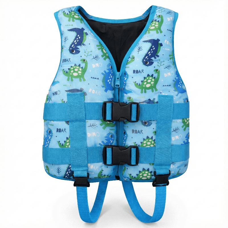 Chaleco Salvavidas Infantil Ajustable Dinosaurio Pool24k Piscina - Lhua Store