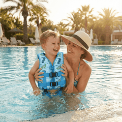 Chaleco Salvavidas Infantil Ajustable Dinosaurio Pool24k Piscina - Lhua Store